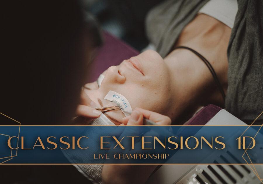 Classic eyelash extension live championship 1 D.